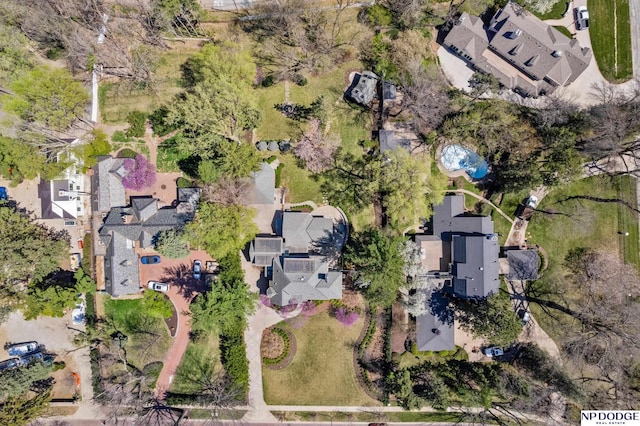 423 Fairacres Rd, Omaha, NE 68132 - aerial perspective of suburban area