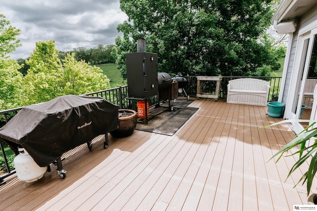 10955 N 58th Plz, Omaha, NE 68152 - deck with a grill