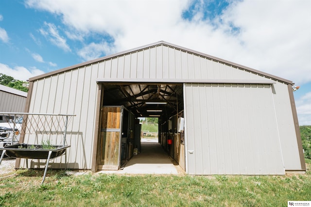 10955 N 58th Plz, Omaha, NE 68152 - view of outbuilding with an exterior structure