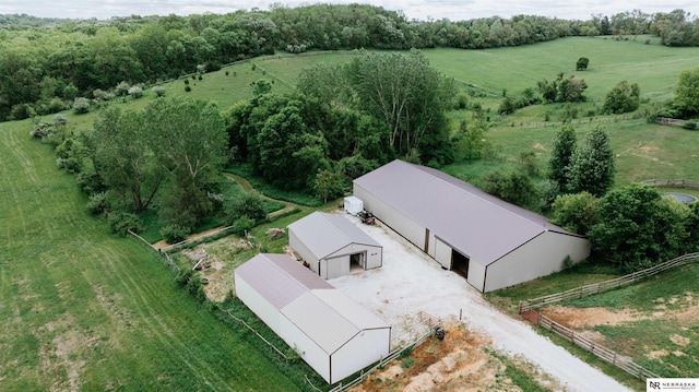 10955 N 58th Plz, Omaha, NE 68152 - aerial view of sparsely populated area
