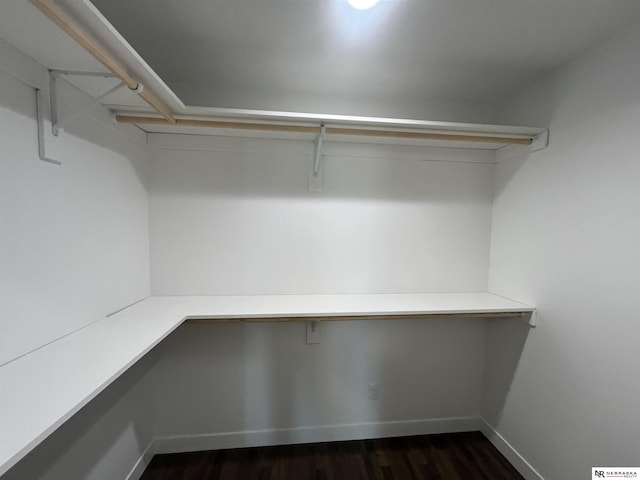 117 N Edna St, Valentine, NE 69201 - spacious closet featuring dark wood-type flooring