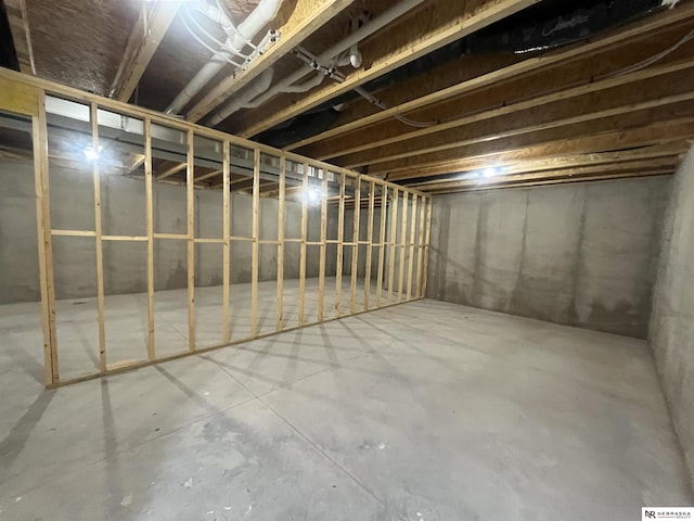 117 N Edna St, Valentine, NE 69201 - view of unfinished below grade area