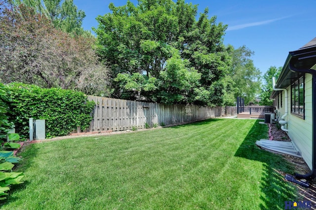 4801 S 72nd St, Lincoln, NE 68516 - view of yard with central AC unit