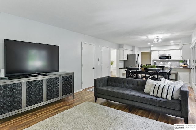 1725 N 162nd St, Omaha, NE 68118 - living area featuring wood finished floors