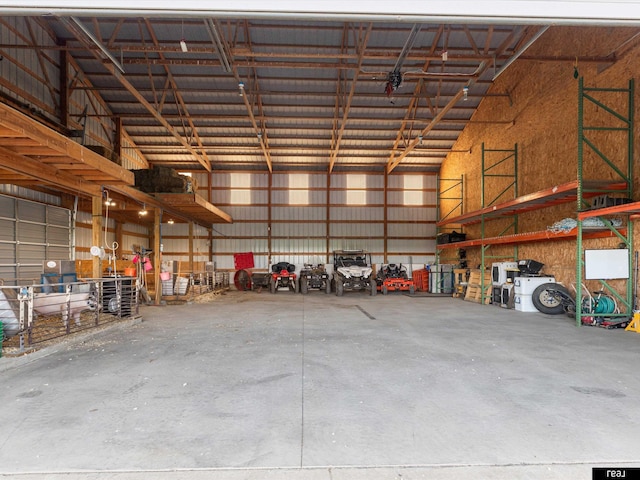 947 250th St, Avoca, IA 51521 - garage featuring metal wall
