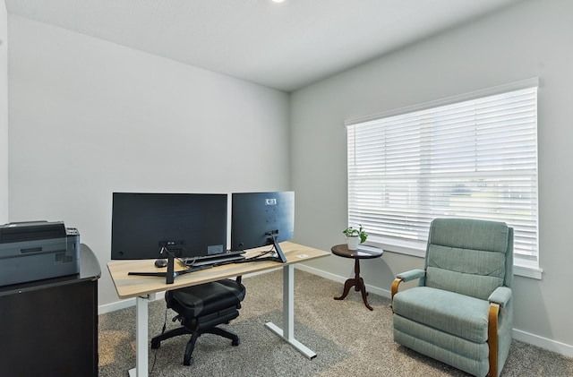 6312 Centennial Rd, Papillion, NE 68157 - carpeted office space with baseboards