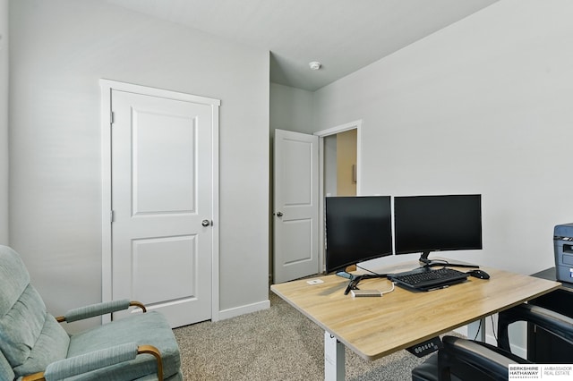 6312 Centennial Rd, Papillion, NE 68157 - carpeted office space with baseboards