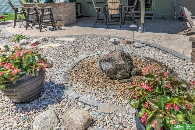 10311 S 124th St, Papillion, NE 68046 - view of yard with a patio area