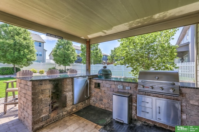 10311 S 124th St, Papillion, NE 68046 - view of fenced backyard