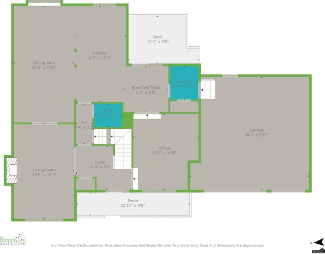 9521 N 140th St, Waverly, NE 68462 - property floor plan
