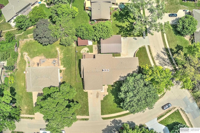1915 S 131st Ave, Omaha, NE 68144 - aerial perspective of suburban area