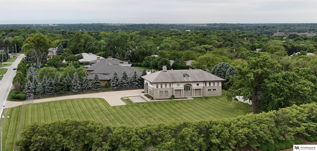 412 N 96th St, Omaha, NE 68114 - view from above of property