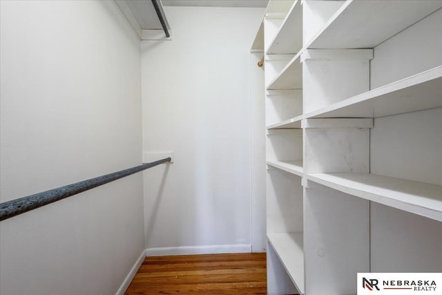 1511 Lorraine Ave, Bellevue, NE 68005 - spacious closet with wood finished floors