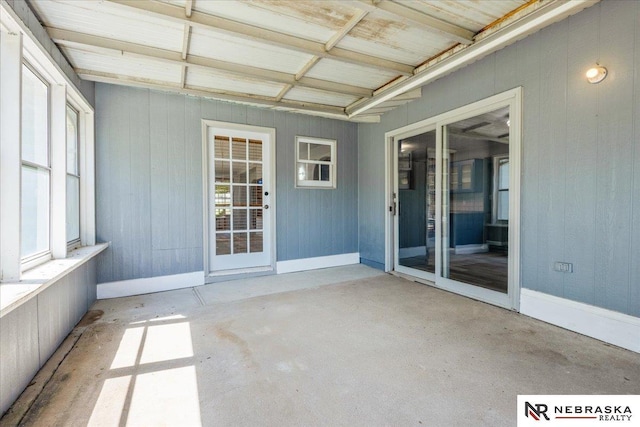 1511 Lorraine Ave, Bellevue, NE 68005 - view of unfurnished sunroom