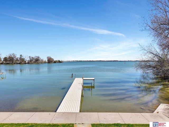 209 N Maloney Dr, North Platte, NE 69101 - dock area with a water view