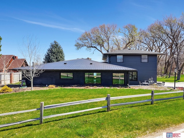 209 N Maloney Dr, North Platte, NE 69101 - back of property featuring metal roof