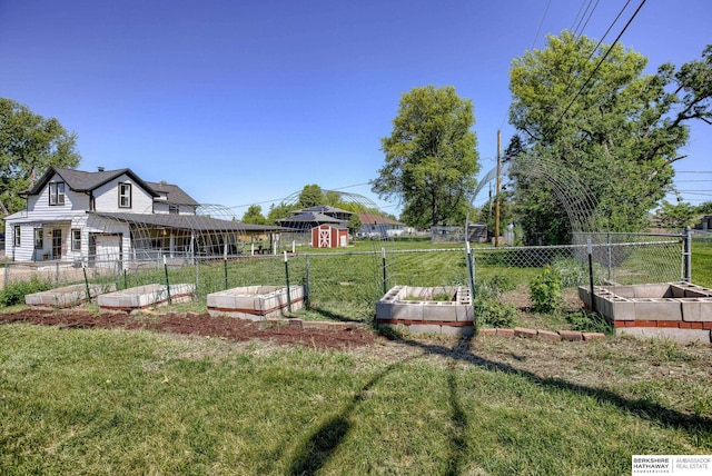 4332 Vinton St, Omaha, NE 68105 - view of yard featuring a garden