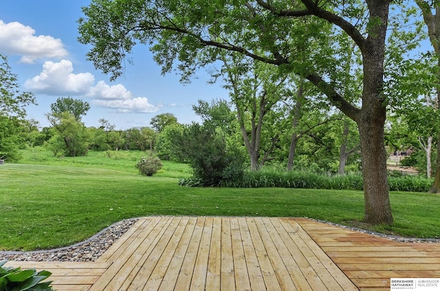 2564 County Road 12, Fremont, NE 68025 - deck featuring a lawn