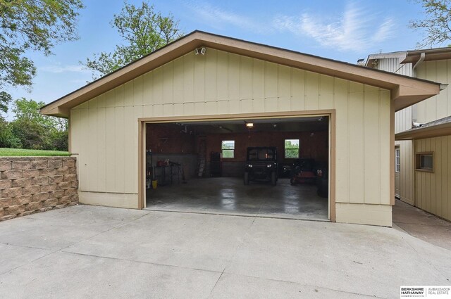 2564 County Road 12, Fremont, NE 68025 - view of detached garage