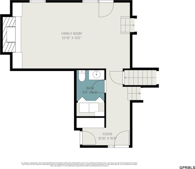 13055 Brookside Dr, Bellevue, NE 68123 - room layout