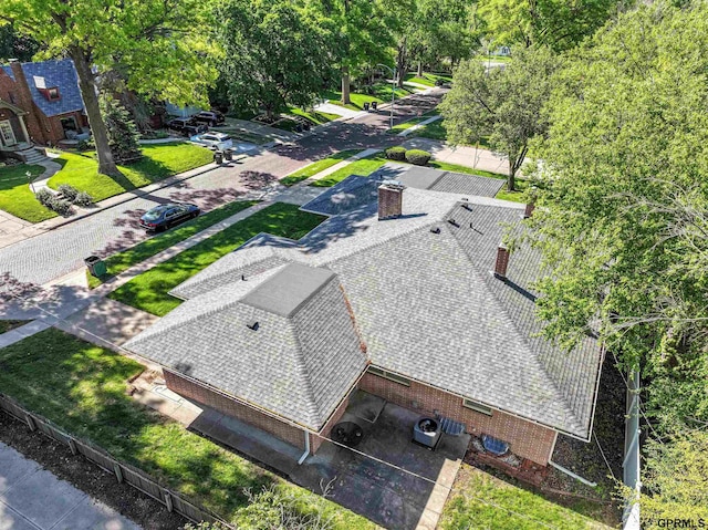 2206 N 56th St, Omaha, NE 68104 - view from above of property