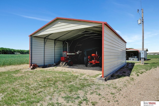 40798 US Highway 6, Cambridge, NE 69022 - view of outdoor structure featuring a carport