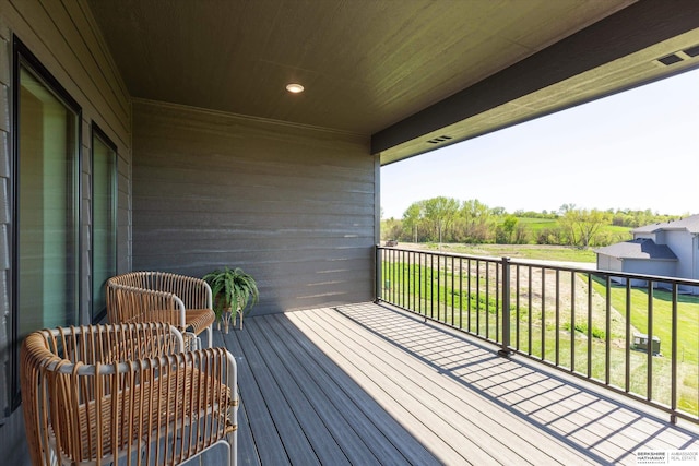 11019 N 166th St, Bennington, NE 68007 - view of deck