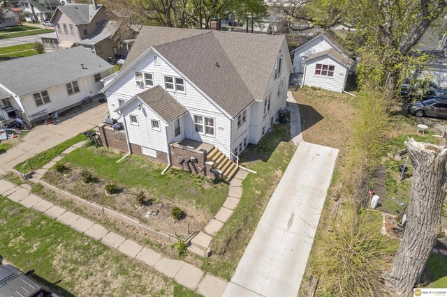 733 N H St, Fremont, NE 68025 - aerial view of residential area