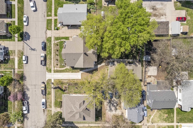 733 N H St, Fremont, NE 68025 - aerial perspective of suburban area