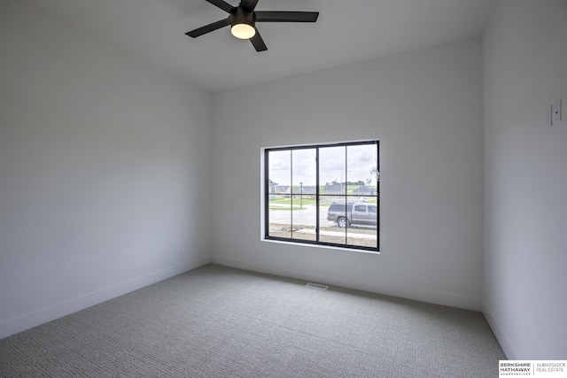 5717 S 200th Cir, Omaha, NE 68135 - empty room with carpet, a ceiling fan, and baseboards