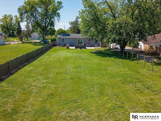 210 4th St, Ithaca, NE 68033 - view of yard featuring a patio