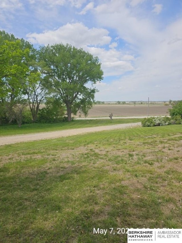 15911 S 234th St, Gretna, NE 68028 - view of grassy yard featuring a view of rural / pastoral area