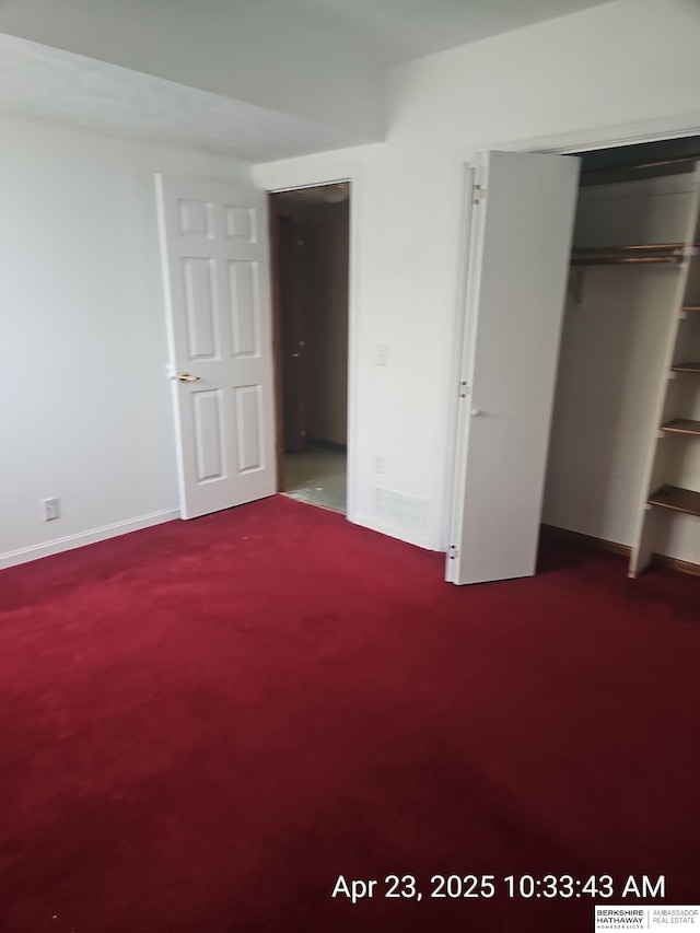 15911 S 234th St, Gretna, NE 68028 - unfurnished bedroom featuring carpet, baseboards, and a closet