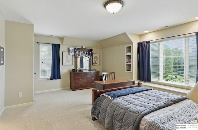 2025 S 189th Cir, Omaha, NE 68130 - bedroom with baseboards and light carpet