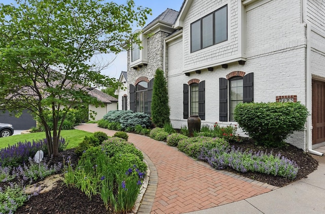 2025 S 189th Cir, Omaha, NE 68130 - view of property exterior with brick siding