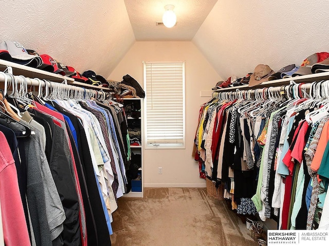 5103 N 140th St, Omaha, NE 68164 - walk in closet with carpet flooring and lofted ceiling