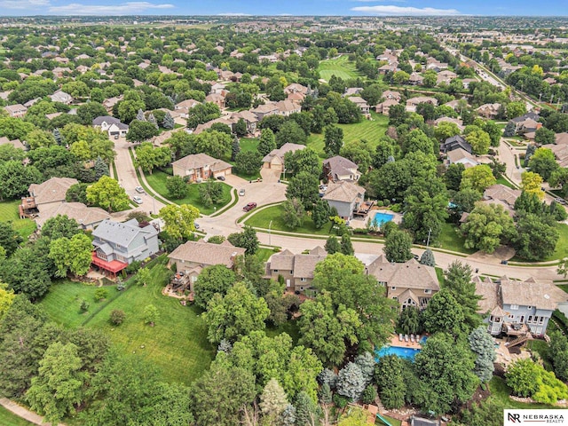 2221 S 181st Cir, Omaha, NE 68130 - aerial view of residential area