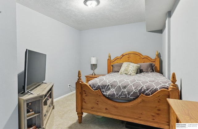 4019 N 147th St, Omaha, NE 68116 - carpeted bedroom featuring a textured ceiling and baseboards