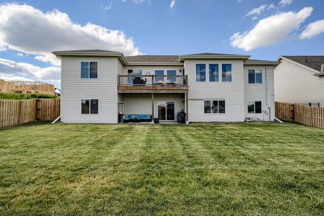 18403 Greenleaf St, Omaha, NE 68136 - view of rear view of property