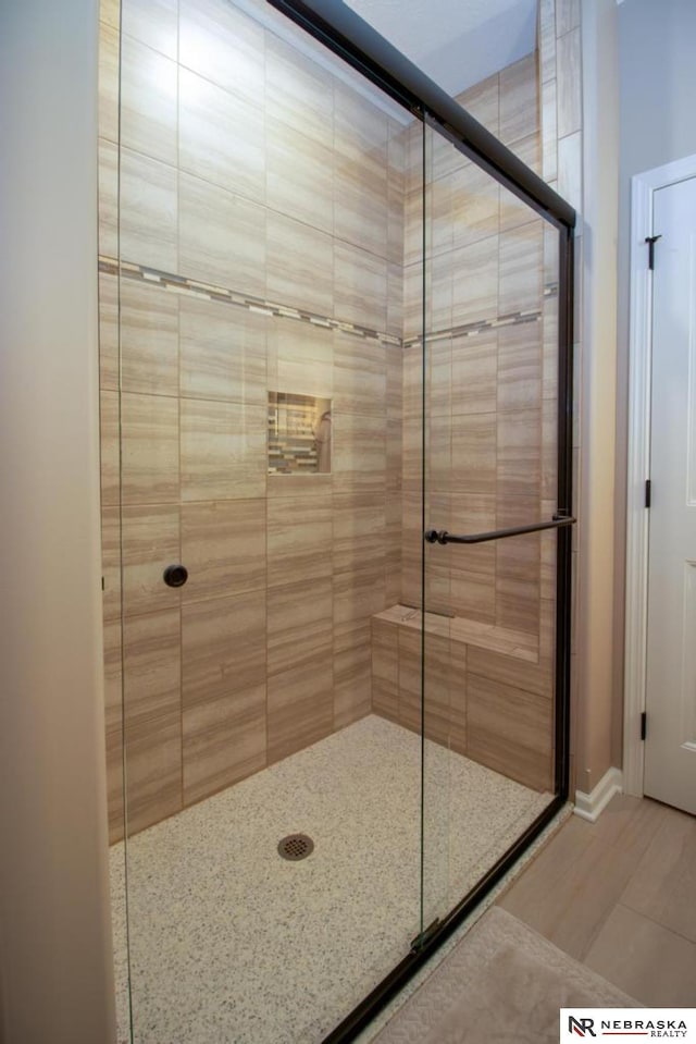 10425 S 110th St, Papillion, NE 68046 - bathroom featuring a shower stall