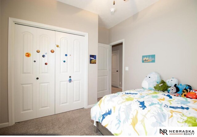 10425 S 110th St, Papillion, NE 68046 - bedroom featuring carpet flooring and a closet