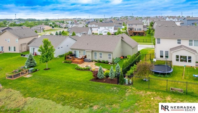 10425 S 110th St, Papillion, NE 68046 - aerial view of residential area