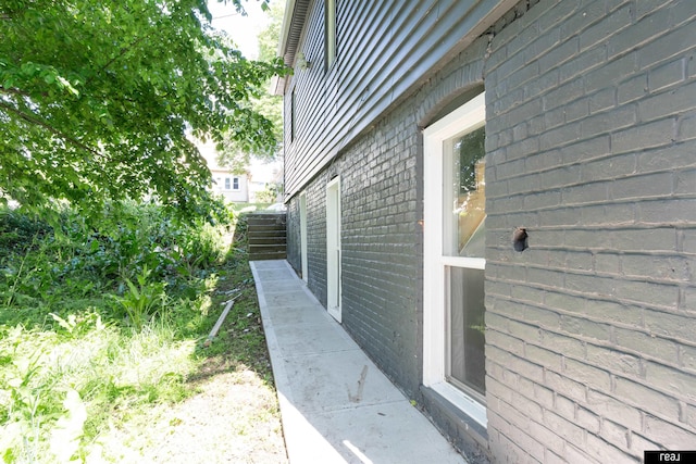 1204 S 27th St, Omaha, NE 68105 - view of home's exterior featuring brick siding