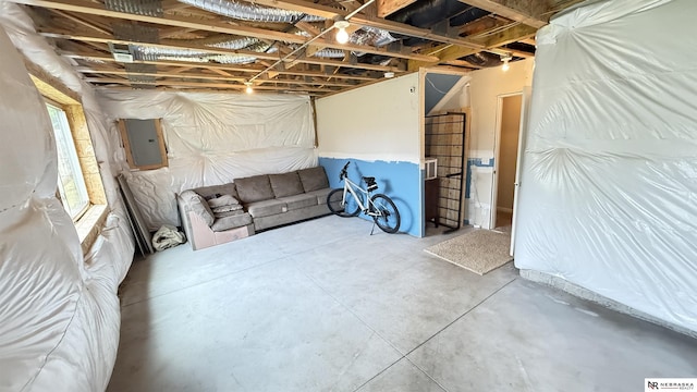 7316 N 142nd Ave, Omaha, NE 68142 - below grade area featuring electric panel