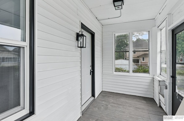 2909 N 26th St, Omaha, NE 68111 - view of unfurnished sunroom