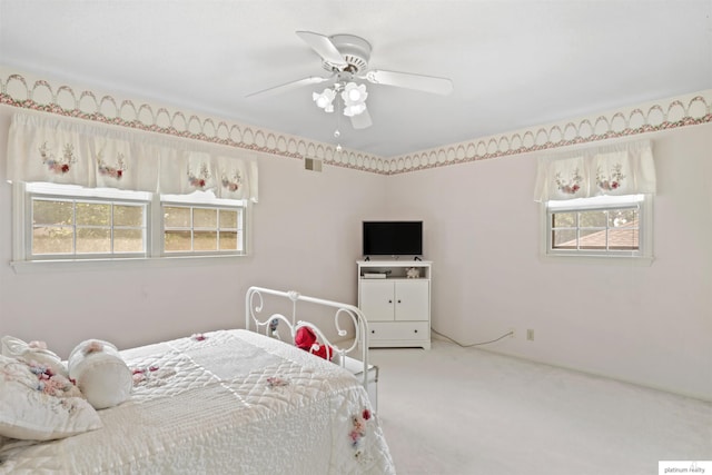 2106 S 145th Ave, Omaha, NE 68144 - bedroom featuring carpet flooring and ceiling fan