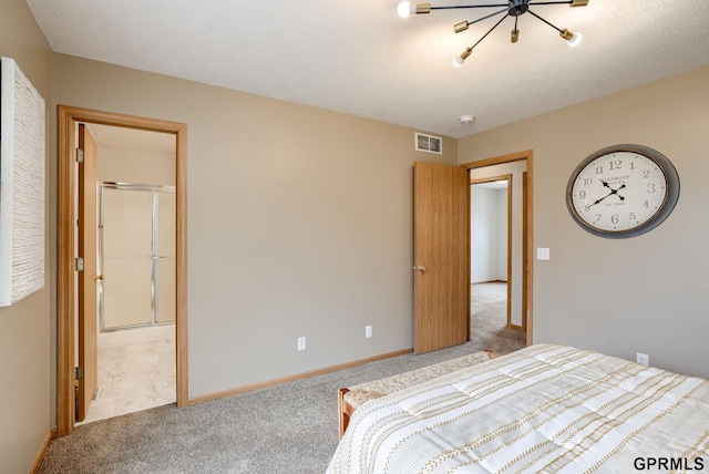 15614 Redwood St, Omaha, NE 68136 - carpeted bedroom featuring baseboards and ensuite bathroom