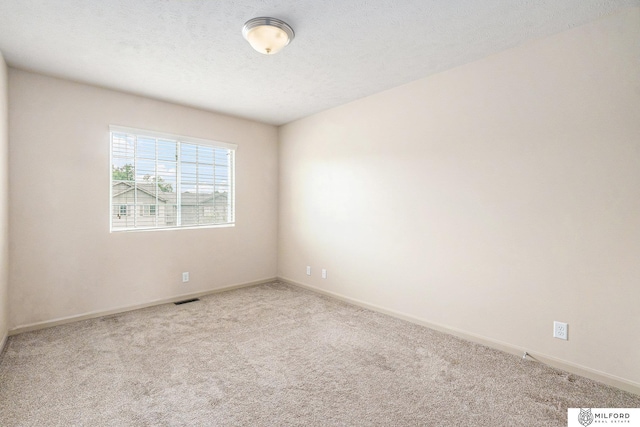 7423 N 139th Ave, Omaha, NE 68142 - empty room featuring carpet flooring, baseboards, and a textured ceiling