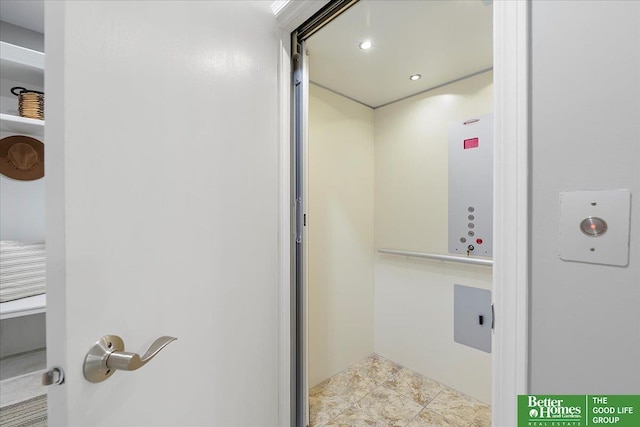 16831 Chandler St, Omaha, NE 68136 - bathroom with elevator