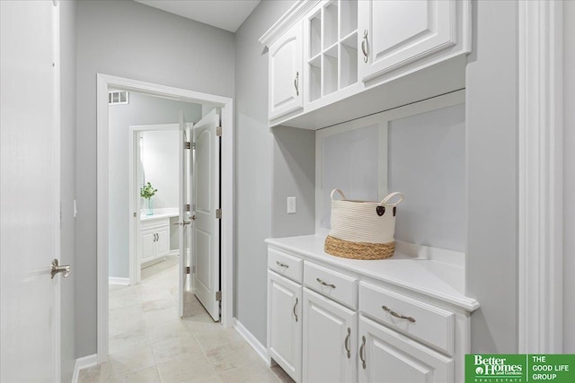 16831 Chandler St, Omaha, NE 68136 - hallway featuring baseboards